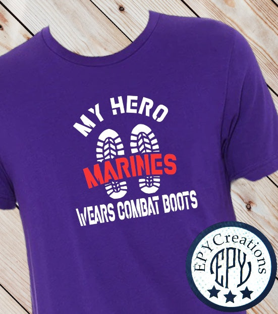 My Hero Wears Combat Boots